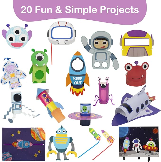 🎨Manualidades sencillas de papel para niños✂