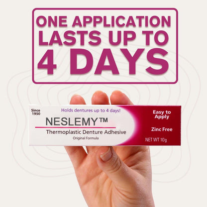 NESLEMY™ Thermoplastic Denture Adhesive (👨‍⚕️Dentist Recommendations) 