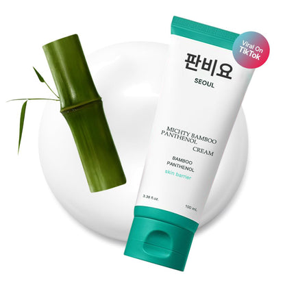 Viral Korean Barrier Cream – Bamboo + Panthenol for Moisture Lock & Skin Recovery