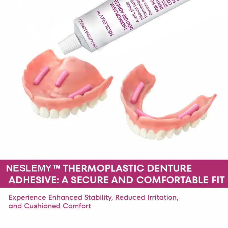 NESLEMY™ Thermoplastic Denture Adhesive (👨‍⚕️Dentist Recommendations) 